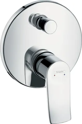 Produktbild von Hansgrohe Metris Wannenmischer Unterputz Fertigset Chrom mit Sicherungskombination