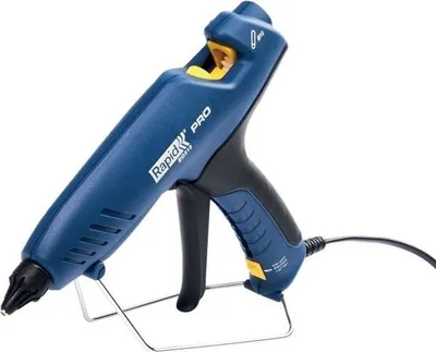 Immagine prodotto di Pistola per colla a caldo RAPID EG313 Professionale, 900 g/h, Ø 12 mm, incl. 12 stick di colla, cavo da 1,75 m
