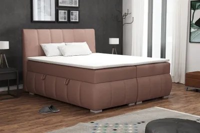 Produktbild von Boxspringbett Schlafzimmerbett VINCENZA 200x200cm inkl.Bettkasten