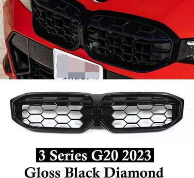 Obrázek produktu pro Závodní mřížky, vysoce kvalitní ABS plast, snadná instalace, 23 GSblack