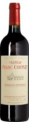 Produktbild von Château Franc Couplet Bordeaux Supérieur AC 2025 Bordeaux | Frankreich | 14% vol | 0,75 l