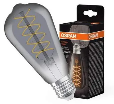 Obrázek produktu pro OSRAM Dekorativní LED žárovka LED Edison E27 7,8W = 30W, 360lm, 1800K kouřové, stmívatelné, teplá bílá