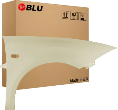 Zdjęcie produktu dla BLU Błotnik pasujący do Seat Leon II 2 1P1 LS1R Prawy Złoty BeigeNiebla | 2005-2012 | Przedni Przód | Lakierowany | Gotowy do montażu  | Stal