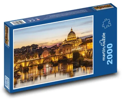 Zdjęcie produktu dla martinpuzzle - Puzzle 2000 - Rzym nocą