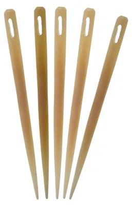 Produktbild von 5er Set Knochennadeln, 9 cm lang