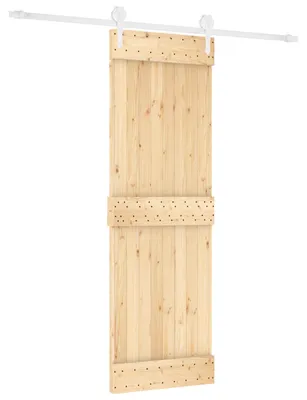 Immagine prodotto di Porta scorrevole Naturale e Bianco 70 x 210 cm