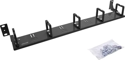 Produktbild von InLine 19110J, Kabelplatte, Schwarz, 1 Stück(e), 320 g