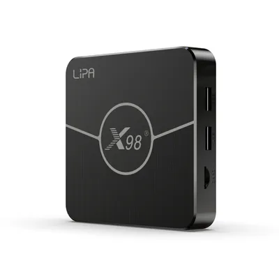Productafbeelding van Lipa X98 Plus Android TV-box, 4-32 GB, Android 11 - IPTV-box - Streaming-box - Mediaspeler - 6K- en 4K-decoder - Apps via de Play Store en internet