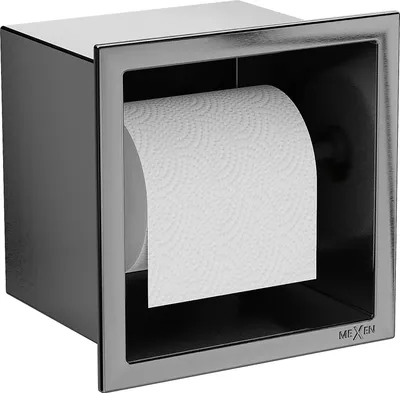 Obrázok produktu pre Mexen X-Wall-P držiak na toaletný papier, strieborný - 19E3