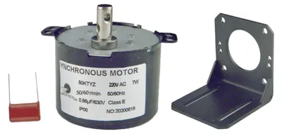 Mini-Getriebemotor 50KTYZ 220V 50-60RPM AC Motor mit Halterung
