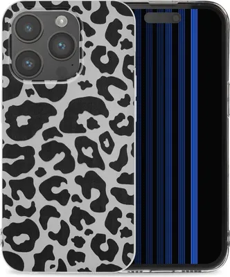 Produktbild von imoshion Design Hülle iPhone 15 Pro - Leopard Transparent