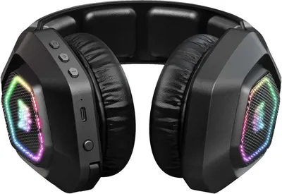 Image de ONIKUMA B100 Casque Gaming RGB Micro Haute Sensibilité Réglable - Noir