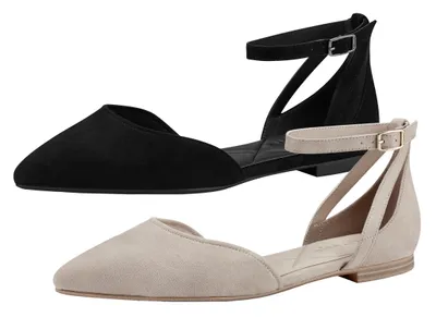 Produktbild von Tamaris Damen Ballerina Fesselriemen spitze Form 1-24225-20, Größe:38 EU, Farbe:Beige