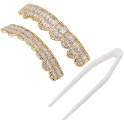 Zdjęcie produktu dla Zestaw zębów, Bling Teeth, Hip Hop Teeth Grills, Iced Out Teeth Grill, Dental Grills, Dekoracja zębów