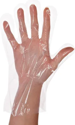 Produktbild von Franz Mensch Handschuhe LDPE POLYCLASSIC SOFT, 50 x 100 Stück, transparent, Größe L