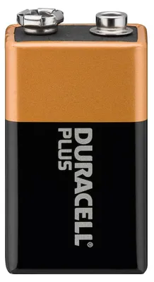 Produktbild von DURACELL Alkaline Batterie "PLUS POWER" E Block 9V 1er