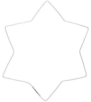 Produktbild von Drahtstern 30 cm