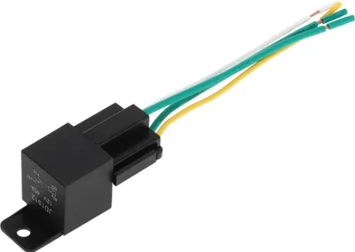 Produktbild von 4 Pins 12V 40A Auto-Relais mit Kunststoff-Aufhängeloch mit Kabelbaumsteckdose Wasserdichtes Auto-Relais 1 Stück