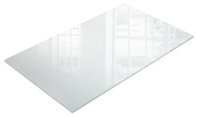 Produktbild von Tischplatte Aus Milchglas – Küchenarbeitsplatte Glas – Möbel Schutz – Wasserabweisend – Glasarbeitsplatte Küche – Rutschfest – 100x60 cm