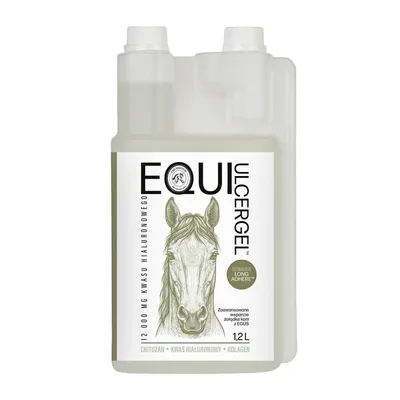 Produktbild von Equibiotic Equi UlcerGel – Ergänzungsfutter Gel für Pferde, 1,2 l