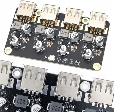 Image de Convertisseur de tension Rosfix à 4 canaux Chargeur 2.0 3.0 USB Step Down