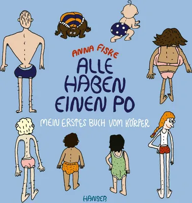 Produktbild von Alle haben einen Po - Mein erstes Buch vom Körper (Pappbilderbuch)