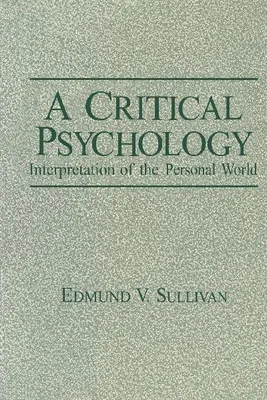 Produktbild von A Critical Psychology