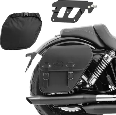Produktbild von Satteltasche für Honda Rebel 500 CMX 17-25 mit Halter abnehmbar rechts