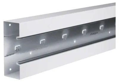 Produktbild von Hager Brüstungsk.Unterteil BRS6517019016 frontr. Stahl 68x170mm OT80 verkehrsweiß