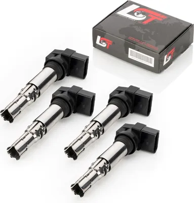 Produktbild von 4x Stabzündspule Zündspule Zündmodul Zündeinheit für Audi Seat Skoda VW