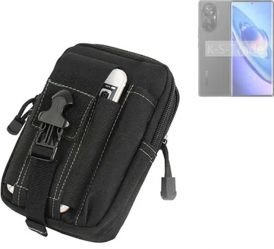 Produktbild von K-S-Trade Gürtel Tasche kompatibel mit Blackview A2000 Pro Gürteltasche Holster Schutz Hülle Handy Hülle Smartphone outdoor Handy-Hülle schwarz