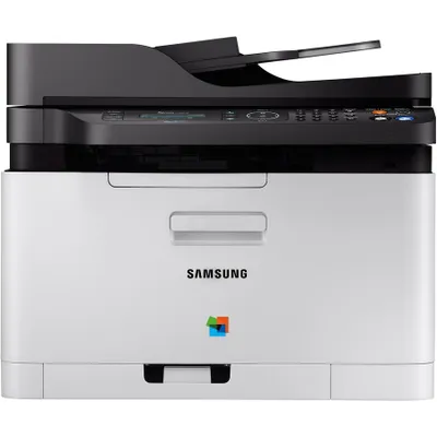 Produktbild von Samsung Xpress C480FW (Farblaserdrucker, Scanner, Kopierer, Fax) mit WLAN