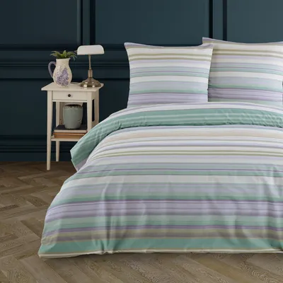 Produktbild von Buymax® Renforce Bettwäsche 200x220 cm aus 100% Baumwolle 3 teilig mit Reissverschluss (1x Bettbezug, 2x Kopfkissenbezug 80x80 cm), Deckenbezug Set