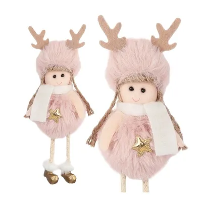 Produktbild von Weihnachtsengel für den Weihnachtsbaum GOD 15 cm aus Plüsch ASN04R