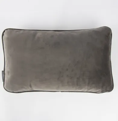 Produktbild von SCHÖNER LEBEN. Samtkissen grau 30x50cm