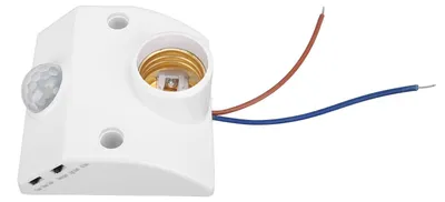 E27 PIR Bewegungsmelder-Lampenfassung, 90-240 V, für Garage