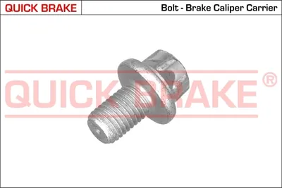 Produktbild von QUICK BRAKE Bremssattelschraube 11613 32mm