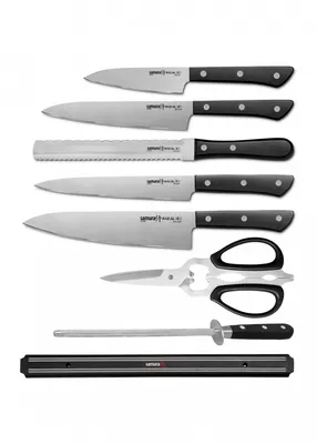 Image de Samura Harakiri Super Set, Set de 8 couteaux - Couteau de cuisine Couteau de chef Set de couteaux