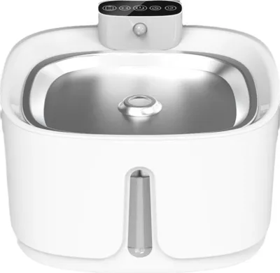 Image de INF Fontaine à Eau Intelligente 3.2L en Acier Inoxydable pour Chats et Chiens