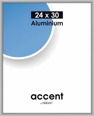 Obrázok produktu pre Hliníkový rám Nielsen Accent 24x30 cm strieborný matný