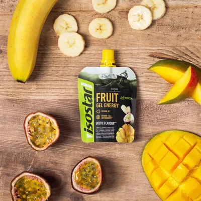 Obrázok produktu pre Isostar Actifood Vysokoenergetický gél Exotic 90 g