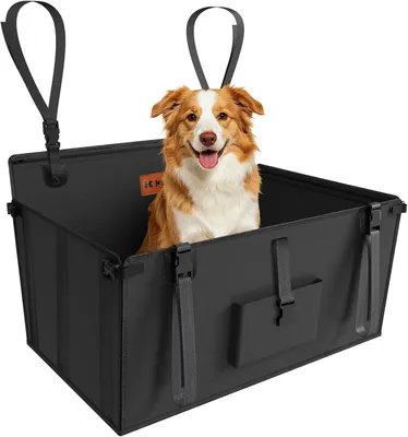 Produktbild von Autositz für Hunde – Stabil, wasserdicht und rutschfest für die Rückbank