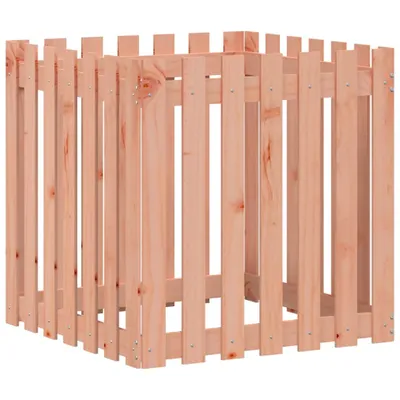 Produktbild von vidaXL Pflanzkübel Lattenzaun-Design 70x70x70 cm Massivholz Douglasie