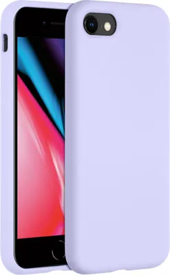 Produktbild von Accezz Liquid Silikoncase iPhone SE (2022 / 2020) / 8 / 7 - Violett
