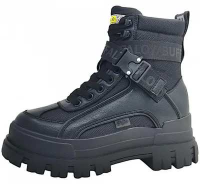 Immagine prodotto di Buffalo Aspha Com 1: Scarpe da donna, stivali, modello stringato, colore nero, adatte al tempo libero