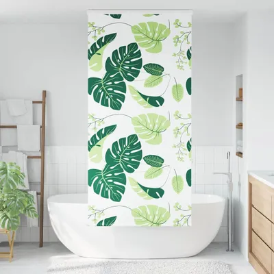 Image de vidaXL Store de douche avec cassette 110x240 cm Largeur du tissu 106 cm