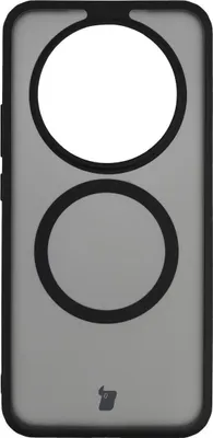 Produktbild von Schutzhülle mit Magnetring + gehärtetem Glas Bizon MatteO Pack für Honor Magic8 Lite, Getönt-Schwarz