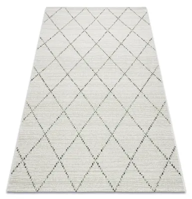 Imagen del producto de Alfombra de cuerda sisal COLOR 19436/062 Rombos Cuadrados beige 160x230 cm