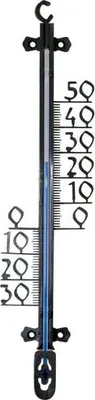 Produktbild von Hendrik Jan Außenthermometer – Kunststoff, Schwarz, 26 cm