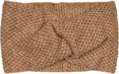 Produktbild von styleBREAKER Damen Strick Stirnband mit Waffelpatent Strickmuster und Twist Knoten, warmes Winter Haarband, Headband 04026060